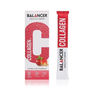 Напиток Balancer Collagen со вкусом «Клюква – морошка», 10 стиков